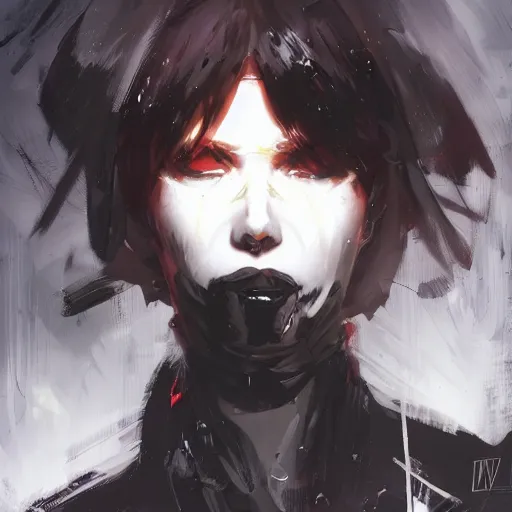 Image similar to Killy from BLAME! by Wadim Kashin, ArtStation