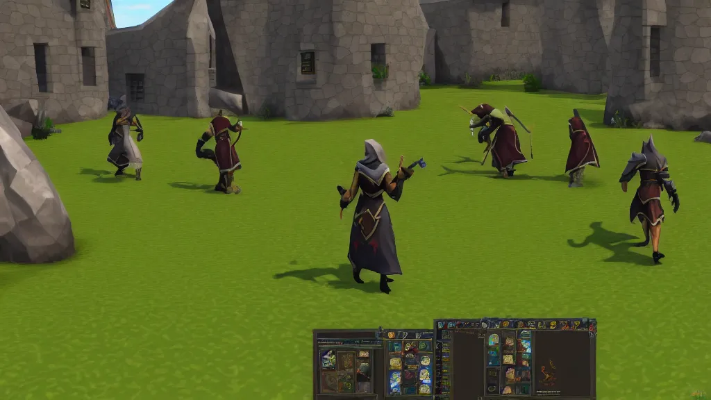 KREA - 4 k 6 0 fps in - game runescape gameplay showcase, highly