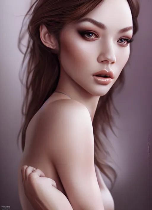 Prompt: a gorgeous female photo, professionally retouched, soft lighting, realistic, smooth face, full body shot, torso, dress, perfect eyes, wide angle, sharp focus on eyes, 8 k high definition, insanely detailed, intricate, elegant, art by stanley lau, artgerm and jason chan and johannes helgeson