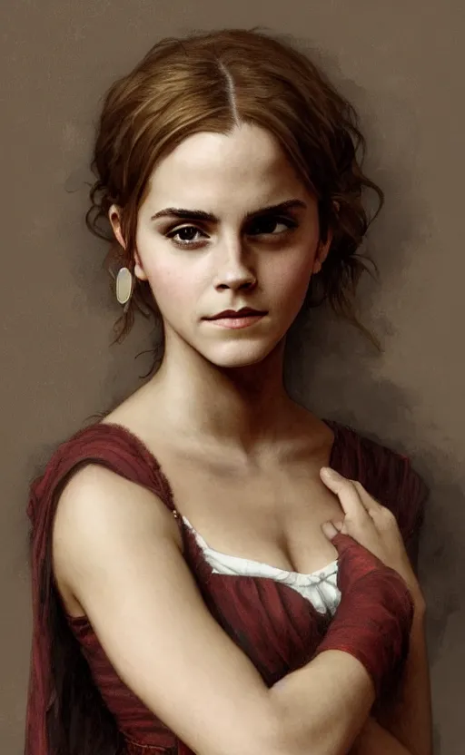 Image similar to emma watson, annasophia robb, traditional corsican, intricate, highly detailed, artstation, illustration, jurgens, rutkowski, bouguereau