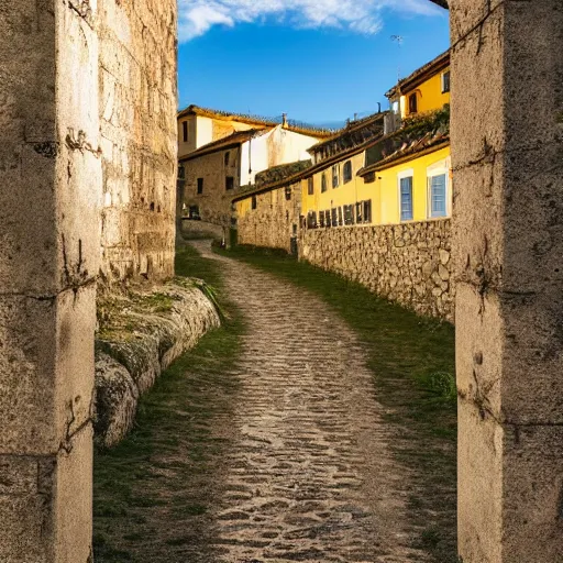 Image similar to camino santiago, photography, detailed, award winning photo, beautiful lighting