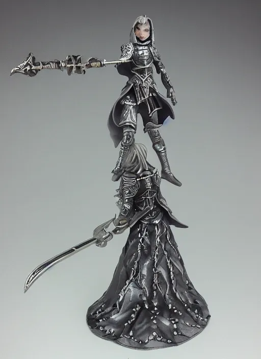 Image similar to 80mm, resin detailed model figure of Alchemy Imperial Princess knight gothic silver