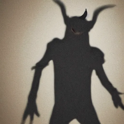 Image similar to a realistic photo of a sleep paralysis demon