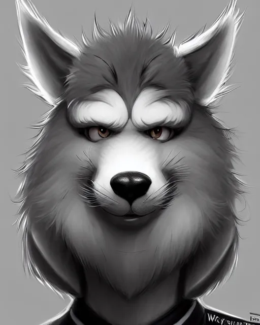 Image similar to character concept art of a cute male anthropomorphic furry | | adorable muzzle, key visual, realistic shaded perfect face, tufted godrays, fine details by stanley artgerm lau, wlop, rossdraws, james jean, andrei riabovitchev, marc simonetti, and sakimichan, trending on weasyl