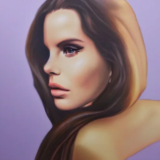 Image similar to Lana del rey portrait, photorealistic, studio