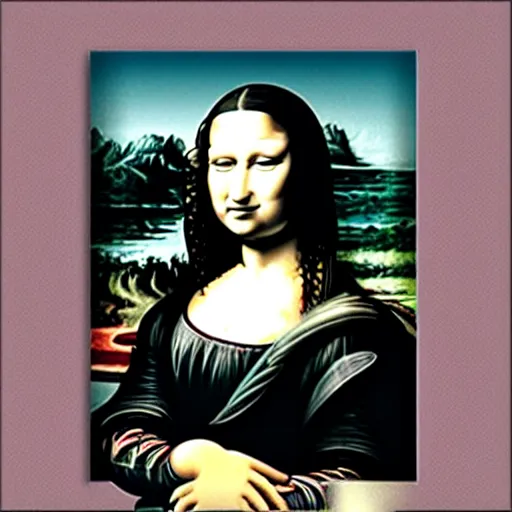 Image similar to real life monalisa