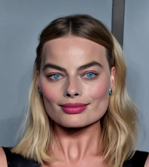 Image similar to margot robbie made of zits, pimples and furuncles, realism amazing detail, sharp