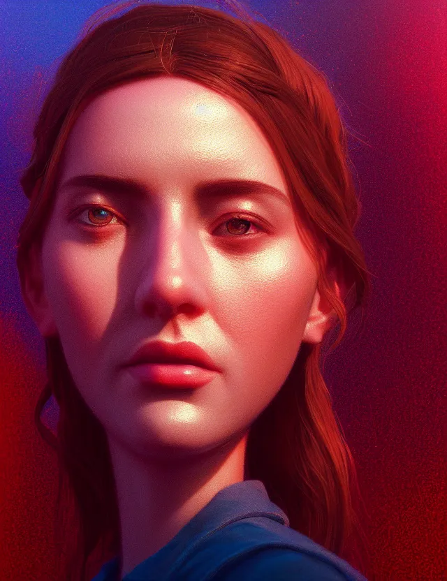 Prompt: blurred background. close-up portrait of a goddess in crown, by Aykut Aydogdu and Barclay Shaw and Alena Aenami, Atey Ghailan, octane render, unreal engine, cinematic counter light, high detail, octane render, 4k