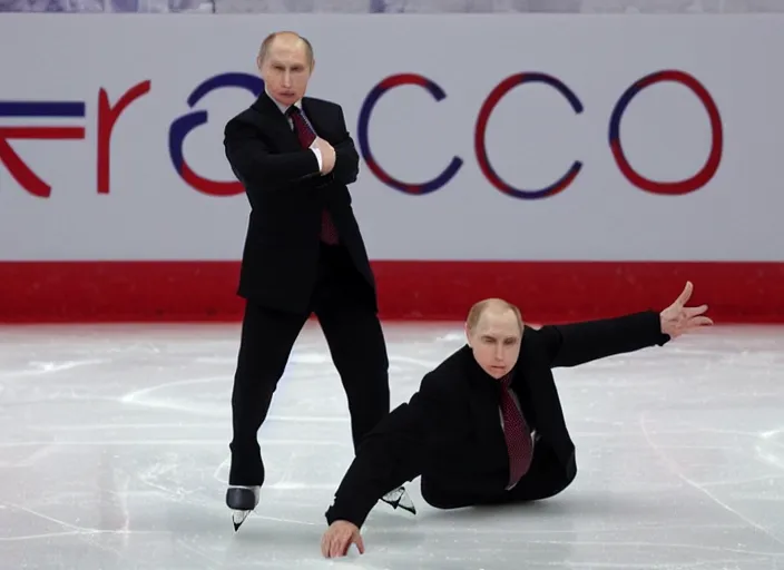 Image similar to putin on ice promotional shot