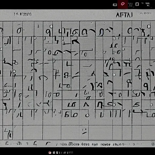 Prompt: XF IQ4, 150MP, 50mm, f/1.4, ISO 200, 1/160s, voynich cipher code