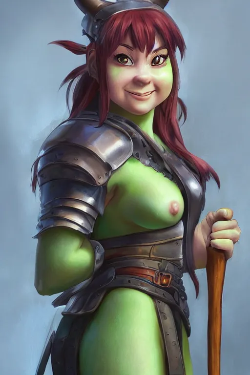 A realistic anime portrait of Fiona from Shrek, | Stable Diffusion