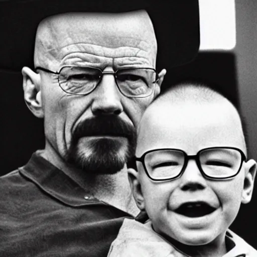 Image similar to walter white as a child