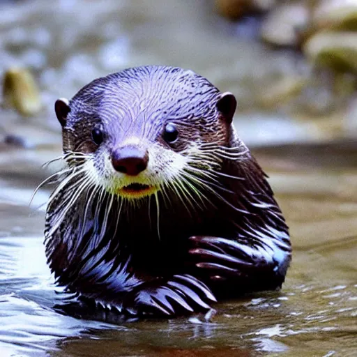 Image similar to cutest otter in the universe