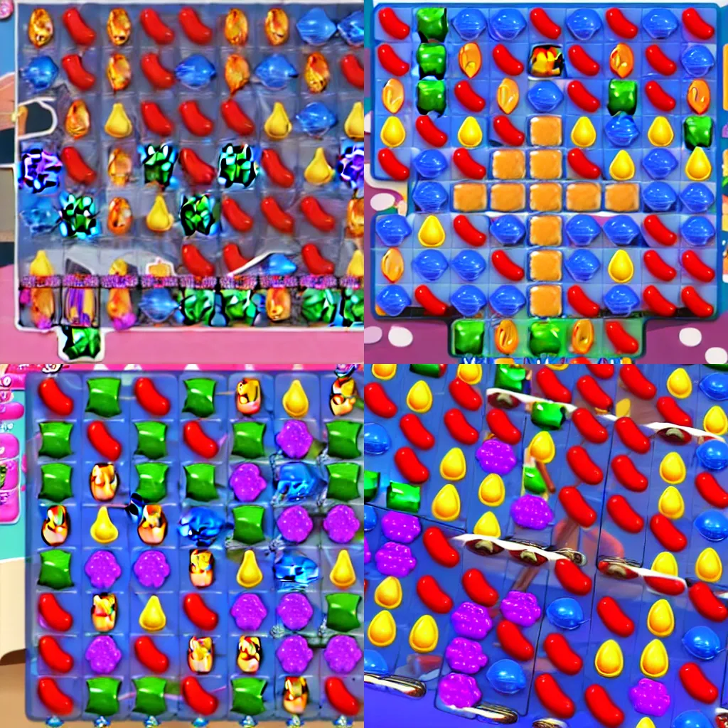 Prompt: candy crush for political figures