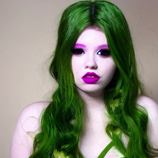 Prompt: Youtuber Blaire White as Poison Ivy