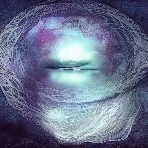 Image similar to a dream within a dream within a dream within a dream, digital art