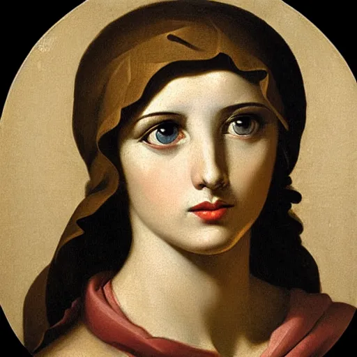 Image similar to a woman by guido reni