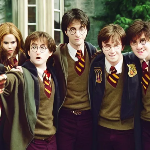 Prompt: harry potter high school musical