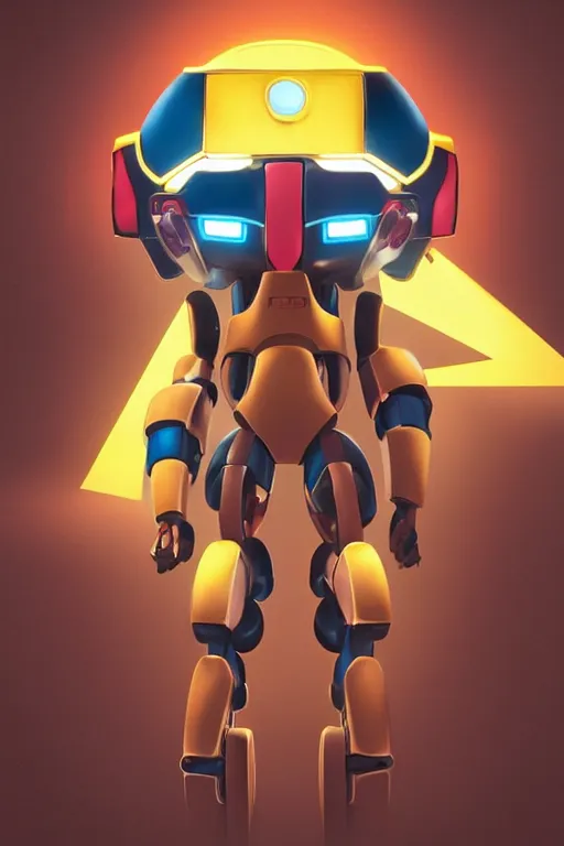 Image similar to metabots medabots medarotto medarot robot minimalist comics helmet mask neon cybereye, behance hd by jesper ejsing, by rhads, makoto shinkai and lois van baarle, ilya kuvshinov, rossdraws global illumination ray tracing hdr radiating a glowing aura