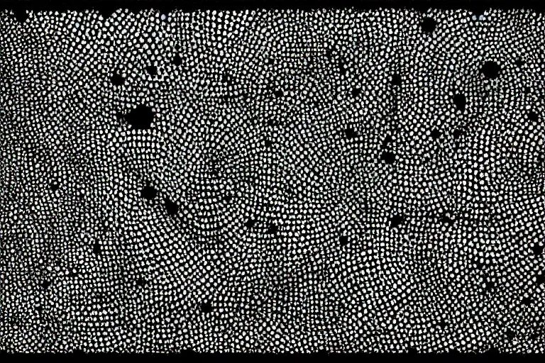 Image similar to a group of people, a manga drawing by junji ito, behance contest winner, kinetic pointillism, fractalism, trypophobia, biomorphic, trending on artstation