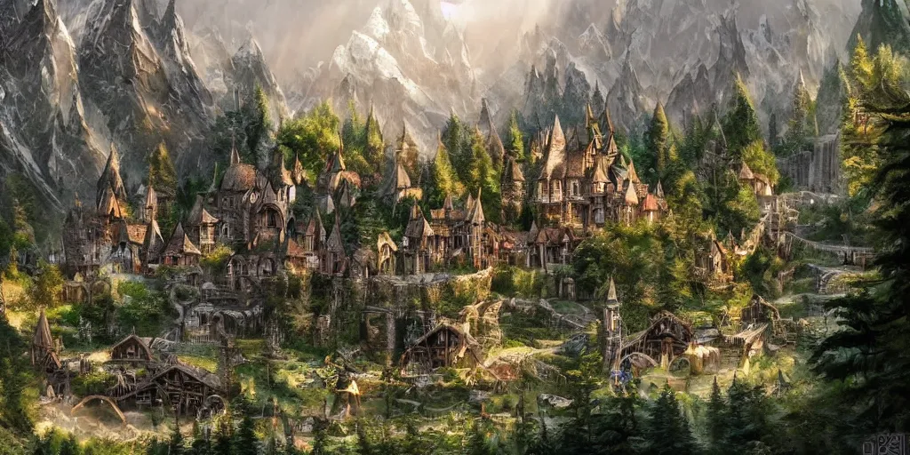 landscapes images of elvish