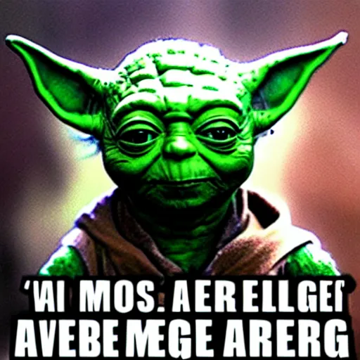 Prompt: Yoda as an average reddit mod