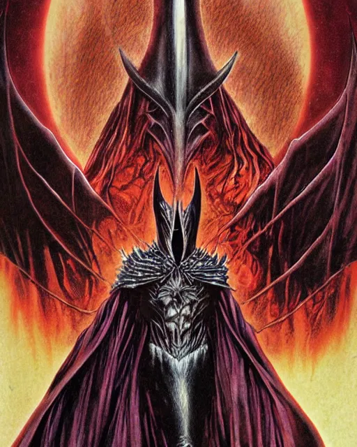 Image similar to sauron by glenn fabry