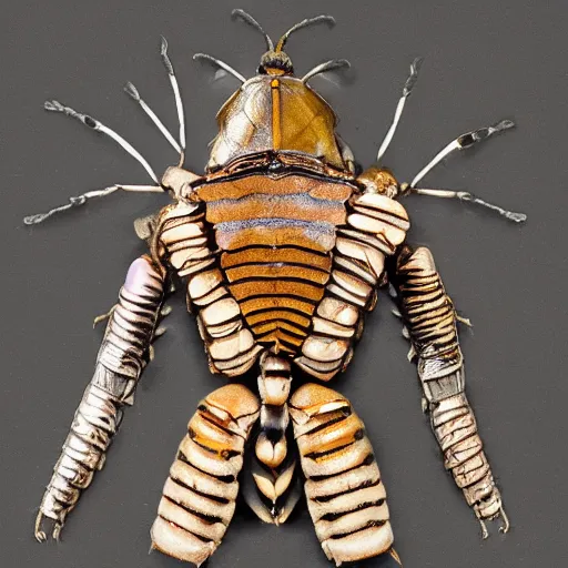 Image similar to armor made of insect chitin