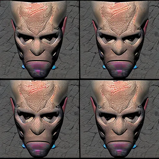 Image similar to mutant skin texture