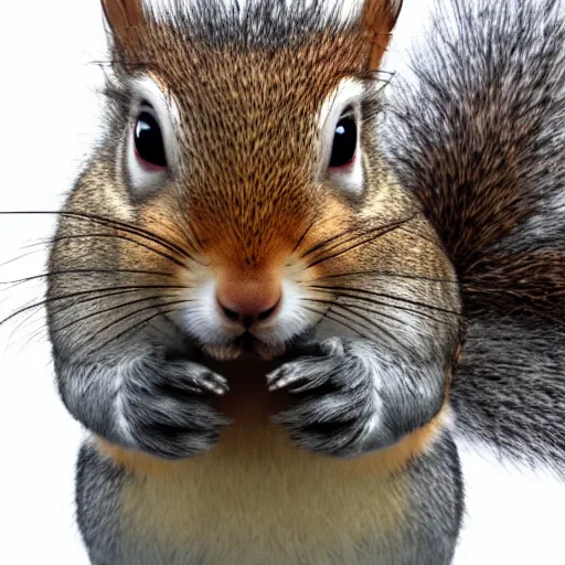 Image similar to donald trump as a squirrel, cinematic, hyper realistic, 8 k render