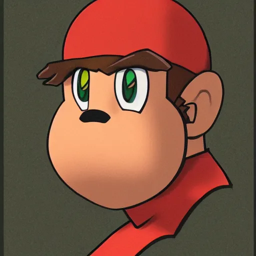 Image similar to portrait of kirby in the style of raphael