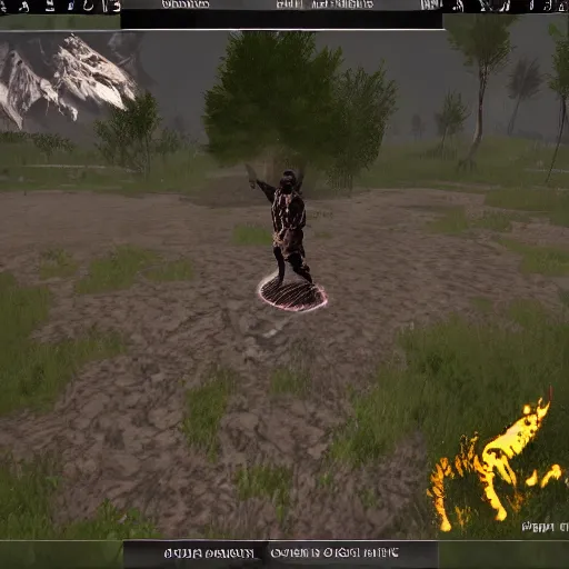 Image similar to screenshots of a lost cancelled Kanye West themed MMORPG (2013).