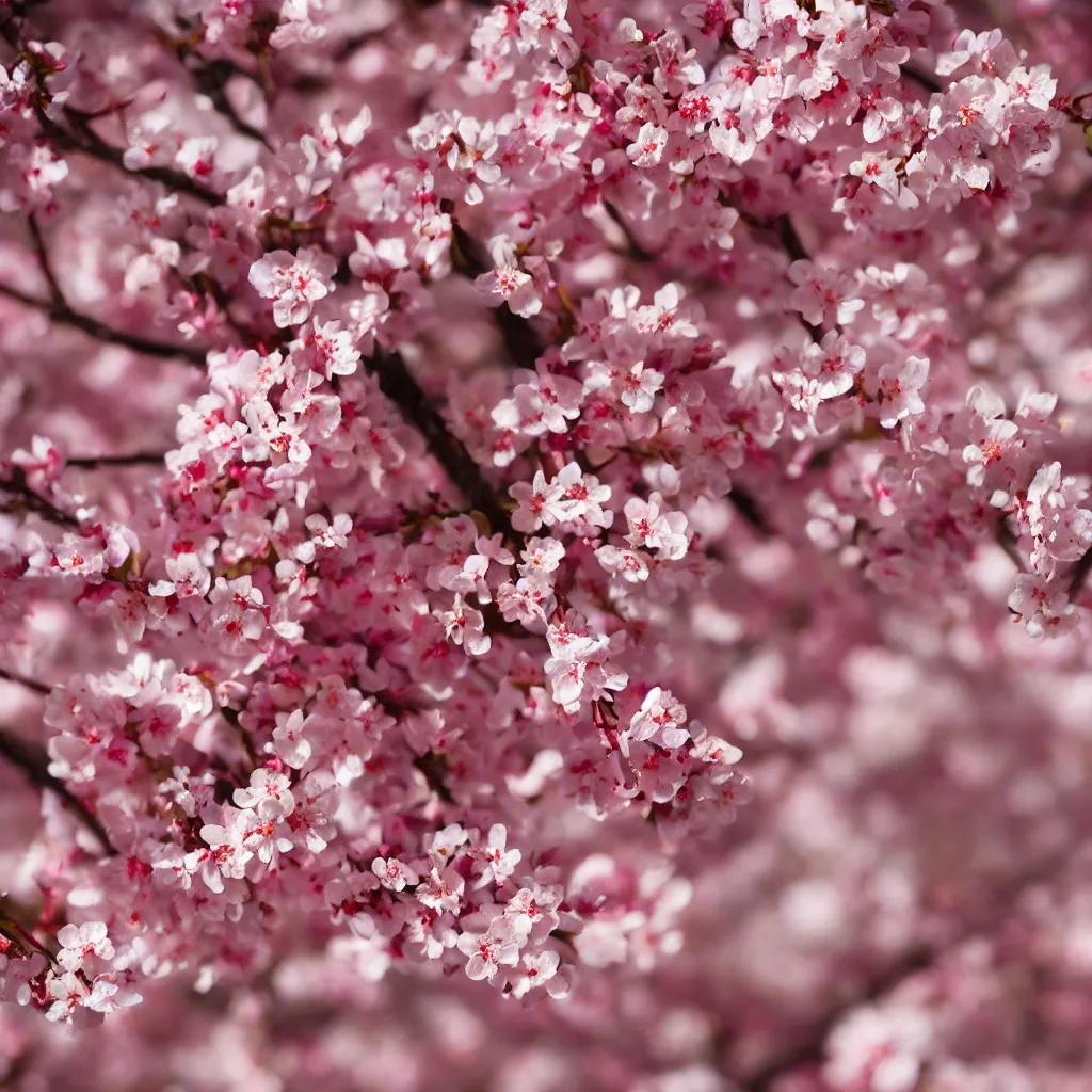 Image similar to photo of sakura cherry blossom tea, beautiful, high detail, recipe, cinematic