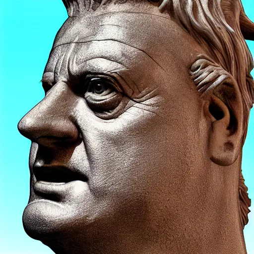 Prompt: rodney dangerfield as zeus, hyper realistic, ultra detailed, 4 k, dslr photograph, intense