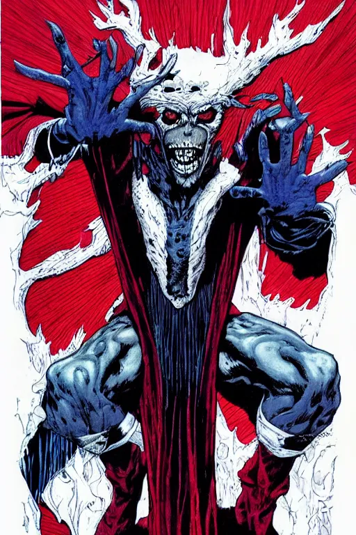 Image similar to morbius by moebius