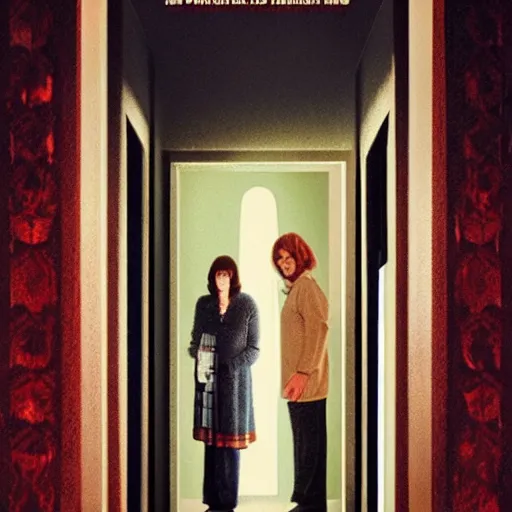 Image similar to poster for “ the shining ” movie