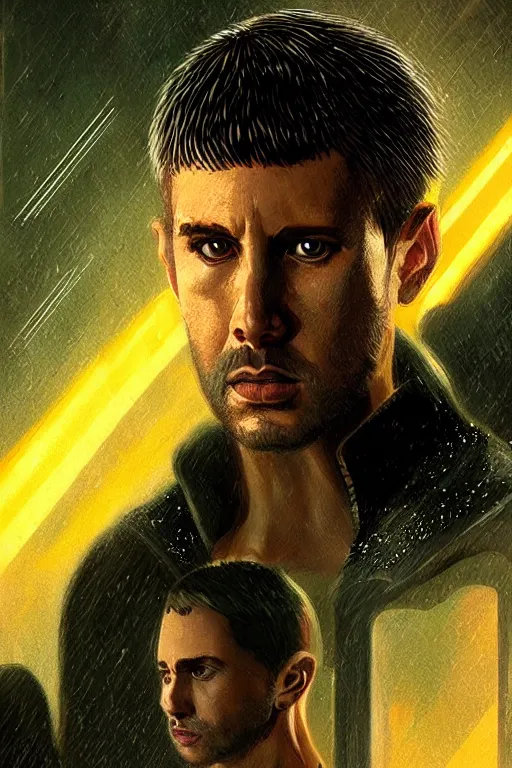 Image similar to concept art of a person from the film bladerunner 2 0 4 9