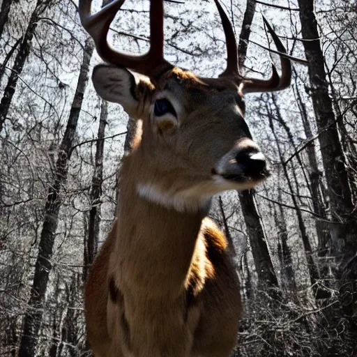 Image similar to a rocket launcher deer animal beast, huge, powerful, scary, anger, rage, canon eos c 3 0 0, ƒ 1. 8, 3 5 mm