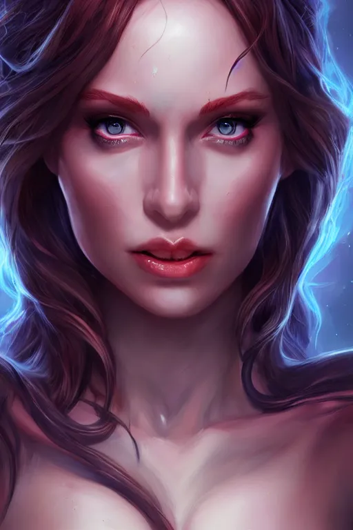 Prompt: beautiful sorceress, accurate anatomy, only two hands, highly detailed, digital painting, artstation, concept art, smooth, sharp focus, illustration, Unreal Engine 5, 8K, art by Artgerm