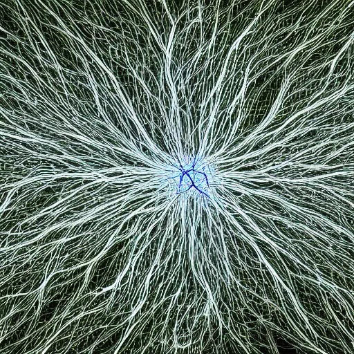 Image similar to neuronal field hyperrealistic