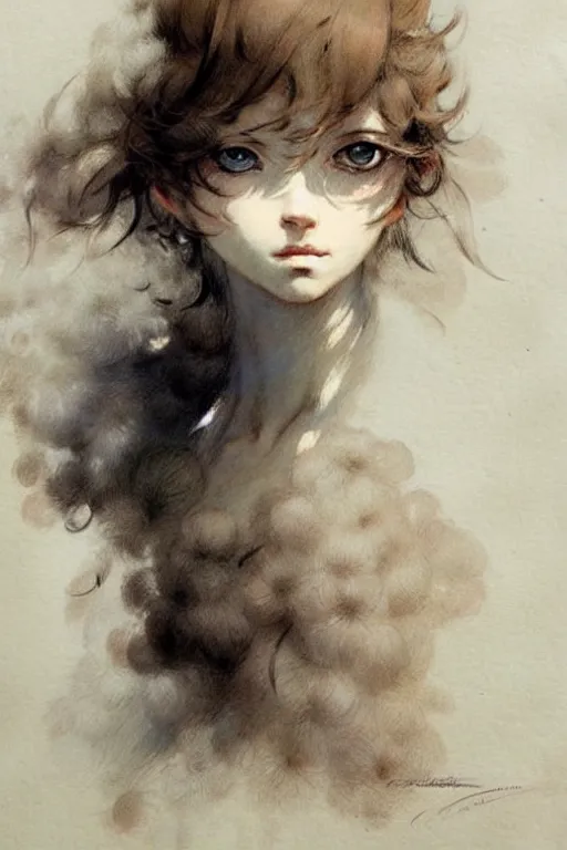 Image similar to sketch, soft texture muted color ( ( ( ( gouache robot. ) ) ) ) ) by jean baptiste monge!!!!!!!!!!!!!!!!!!!!!!!!!!!!!!!!!!!!