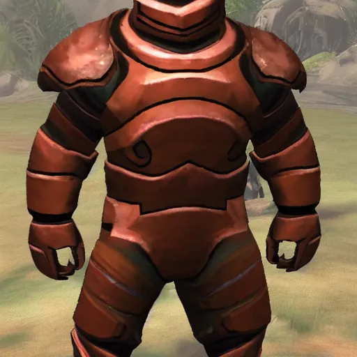 Prompt: juggernaut armor,