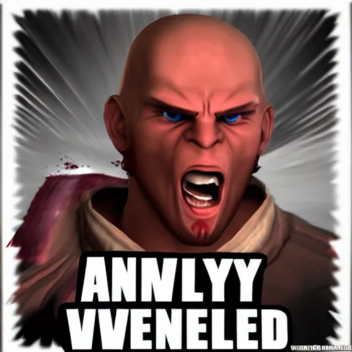 Image similar to angry videogame nerd