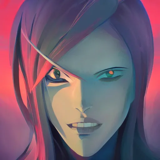 Image similar to face icon stylized minimalist bleach, loftis, cory behance hd by jesper ejsing, by rhads, makoto shinkai and lois van baarle, ilya kuvshinov, rossdraws global illumination