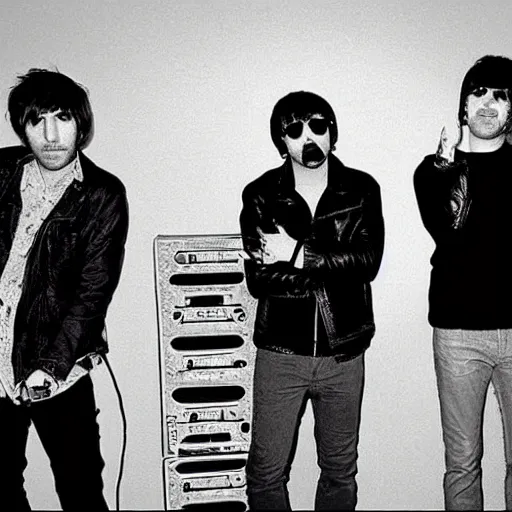 Prompt: “ oasis the rock band ”