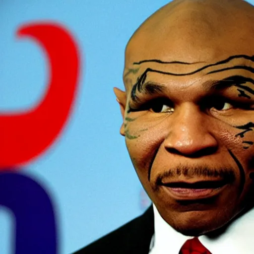 Image similar to mike tyson as a republican congressman