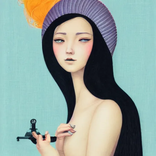 Image similar to photo of young woman by tran nguyen