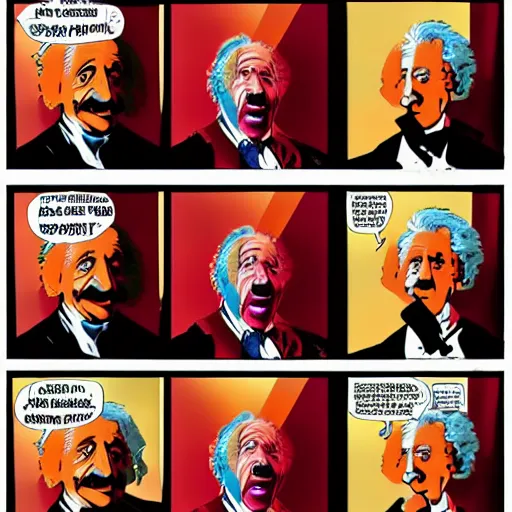 Image similar to Albert Einstein as Iron Man