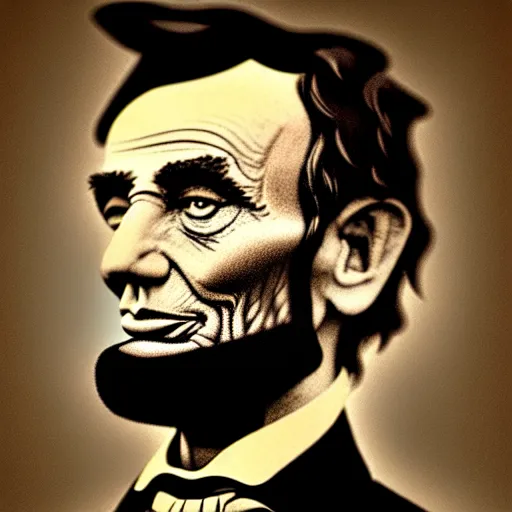 Uhd Photorealistic Color Portrait Of Abraham Lincoln Stable Diffusion