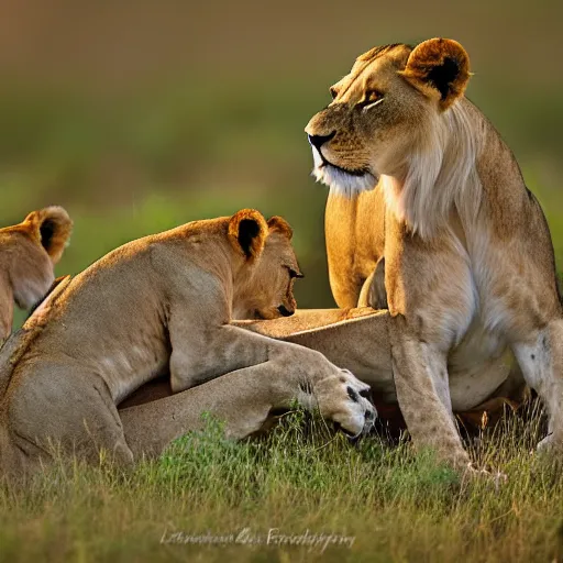 Image similar to Pride of lions, wildlife photography